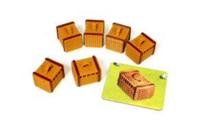 IOC-TB-01 Die Insel der Katzen Brettspiel Upgrade Körbe