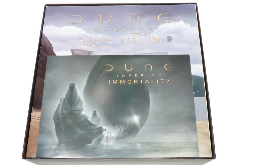 DUI-I-04 Sortierbox Dune Imperium Rise of Ix Immortality Brettspiel Retail Deluxe 6