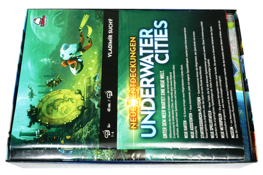 UC-I-02 Organizer Underwater Cities Eurohell Brettspiel 6