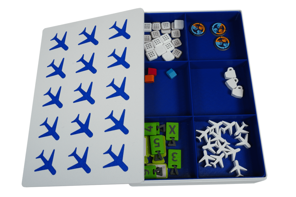 Eurohell Original Insert Sky Team Brettspiel Flugzeug Box