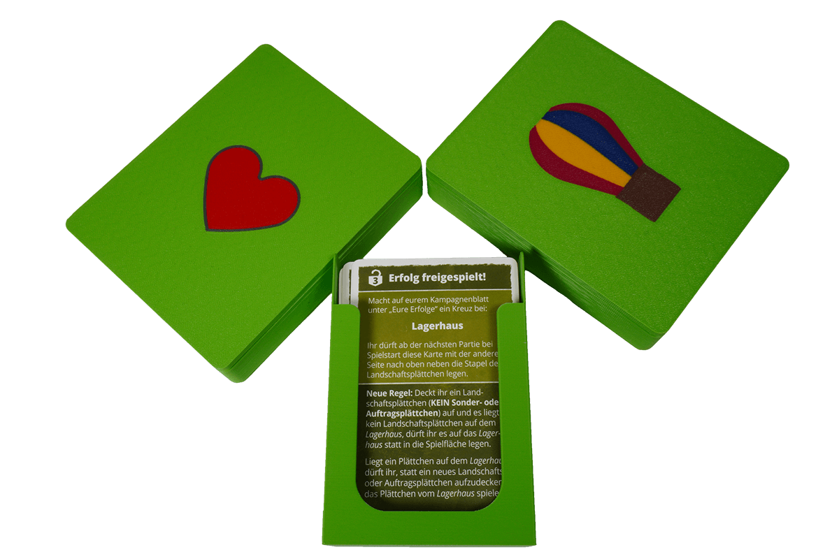 DOR-I-01 Insert Dorfromantik Brettspiel Upgrade Eurohell Box Karten