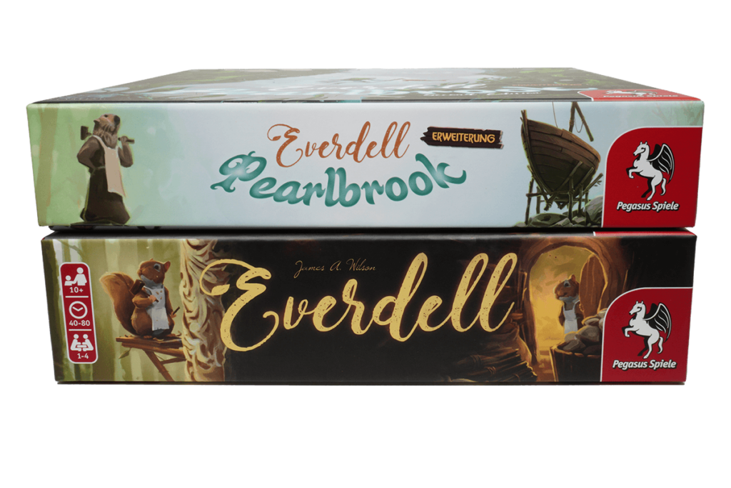 EVD-I-10 Insert Everdell 5 Erweiterungen Eurohell Brettspiel zwei Boxen