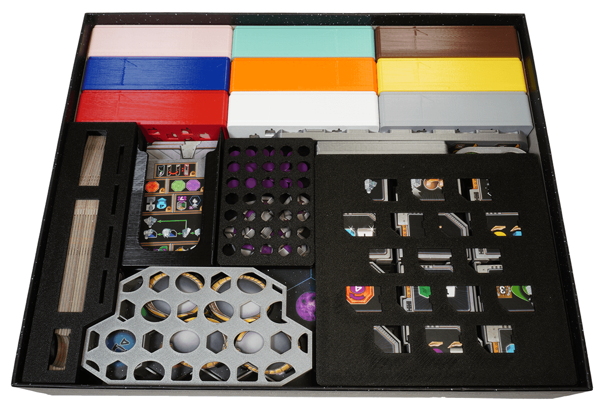 GAIA-I-02 Organizer Gaia Project Verlorene Flotte Erweiterung Eurohell Brettspiel 4