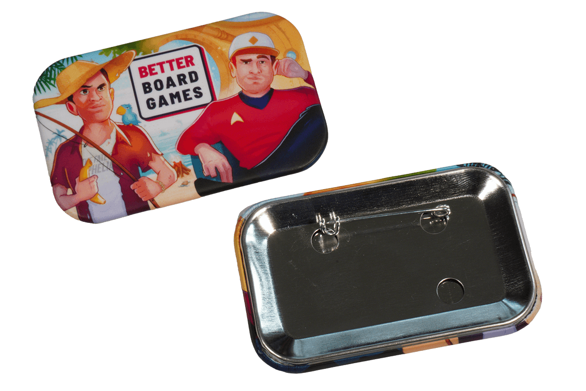 Better Board Games® Button & Magnet