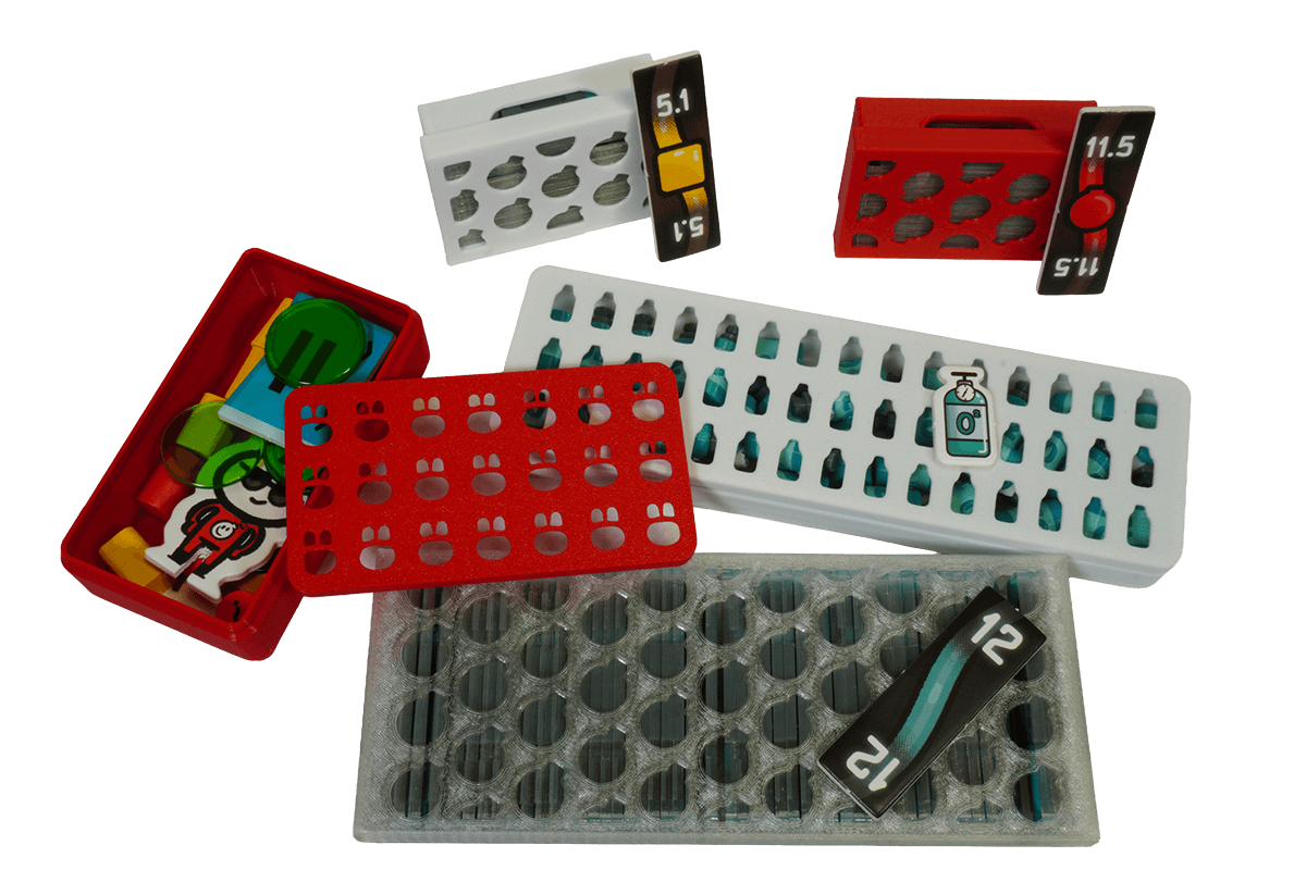 BB-I-01 Insert Bomb Busters Eurohell Brettspiel Boxen