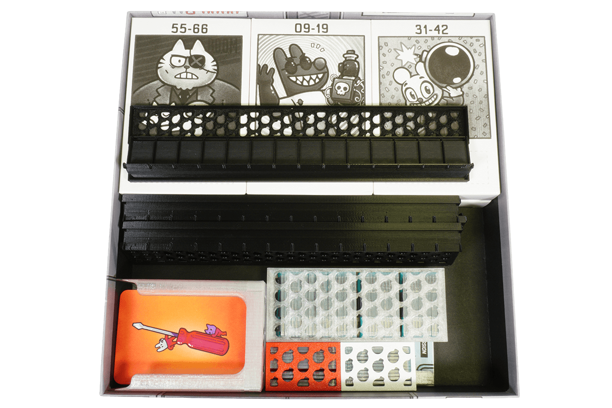 BB-I-01 Organizer Bomb Busters Eurohell Brettspiel 2