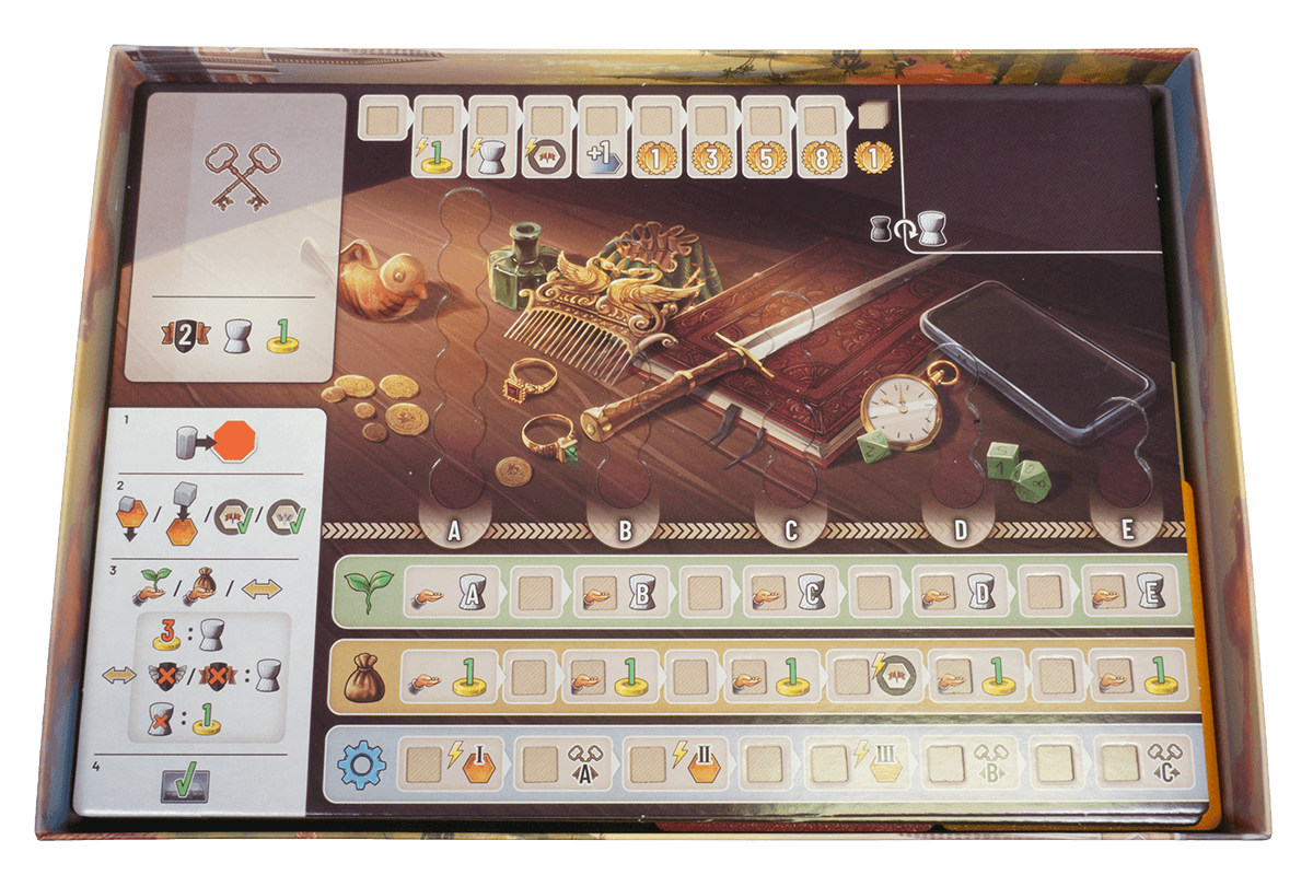 BTH-I-01 Inlay Beyond the Horizon Eurohell Brettspiel 5