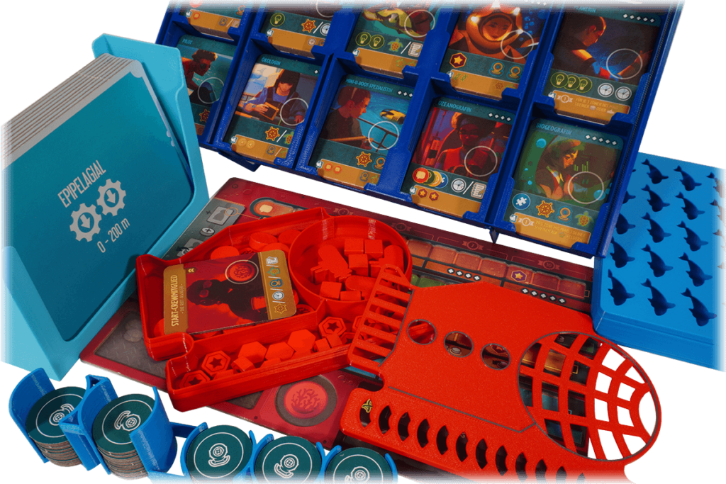 Eurohell Original Insert Endeavor Tiefsee Erweiterung Brettspiel Spieler