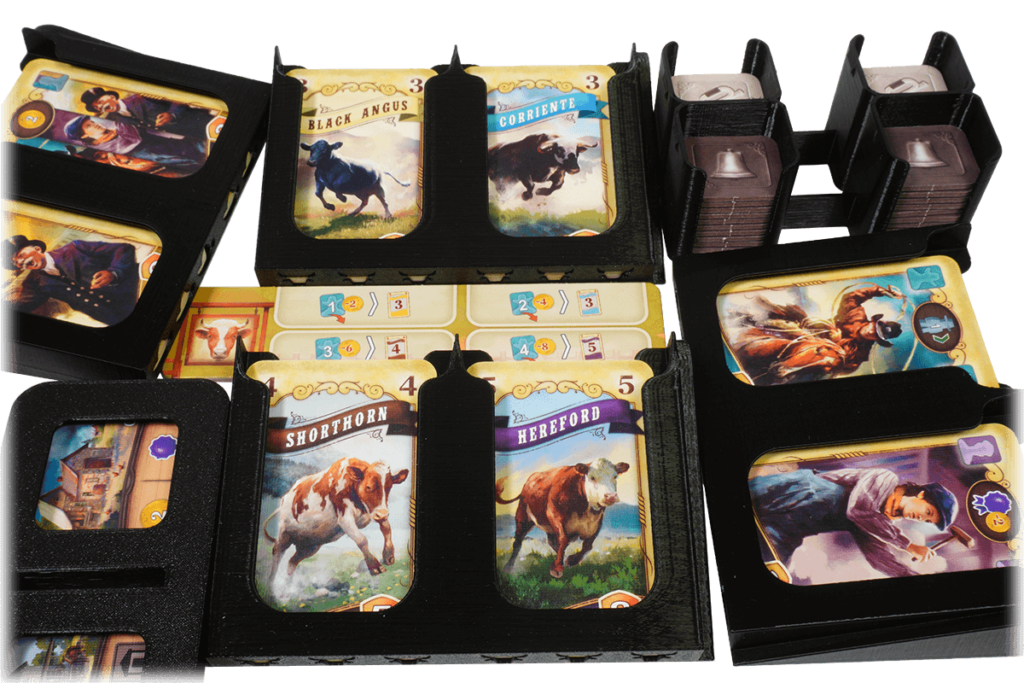 Eurohell Original Insert Great Western Trail El Paso Brettspiel Rindermarkt Arbeiter Bonus Ziel