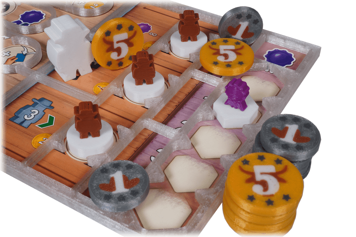 GWT-T-01 Token Great Western Trail El Paso Brettspiel Eurohell Münzen