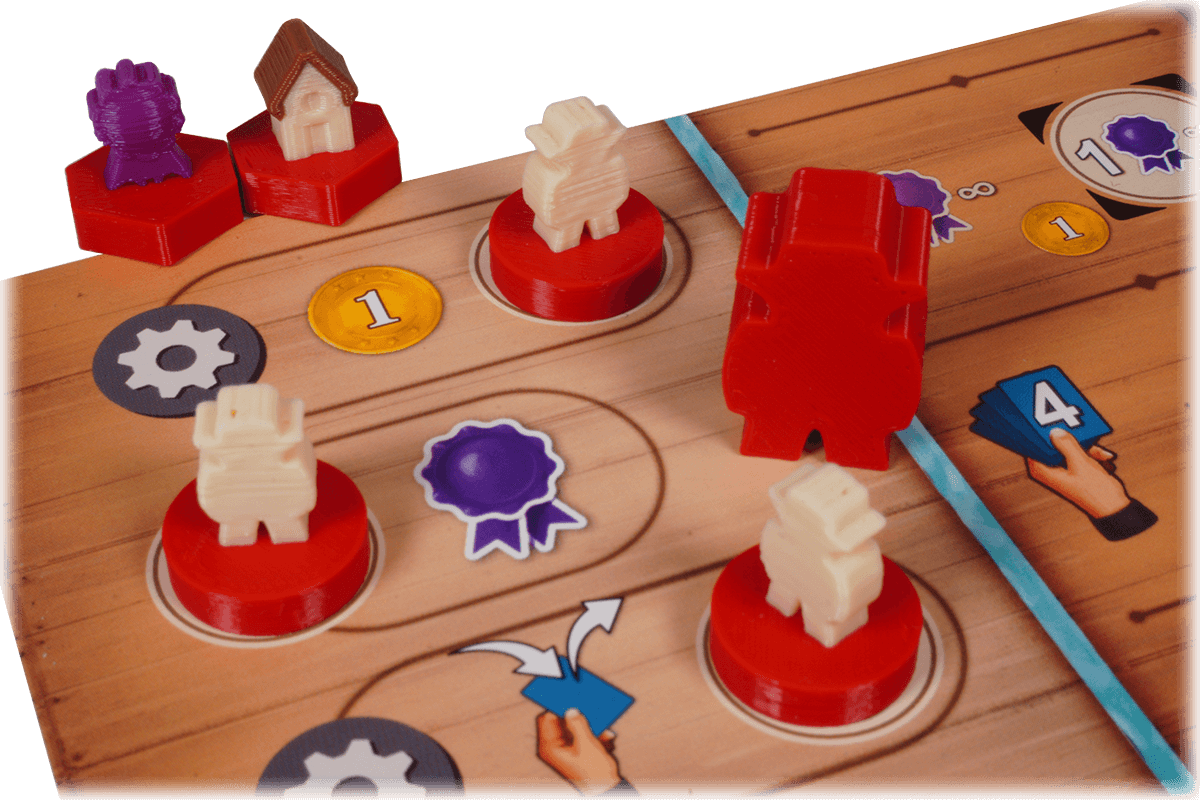 GWT-T-01 Token Great Western Trail El Paso Brettspiel Eurohell Spieler
