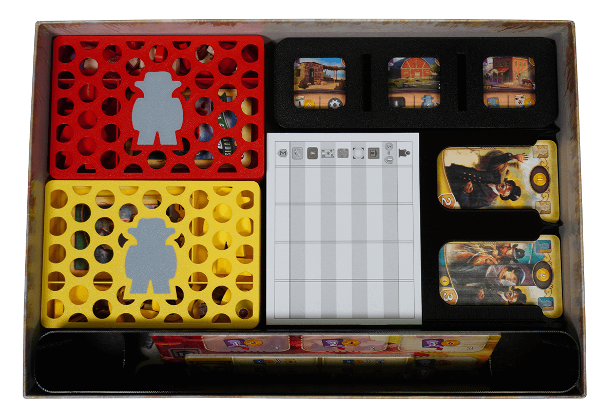 GWTE-I-01 Insert Great Western Trail El Paso Eurohell Brettspiel 4