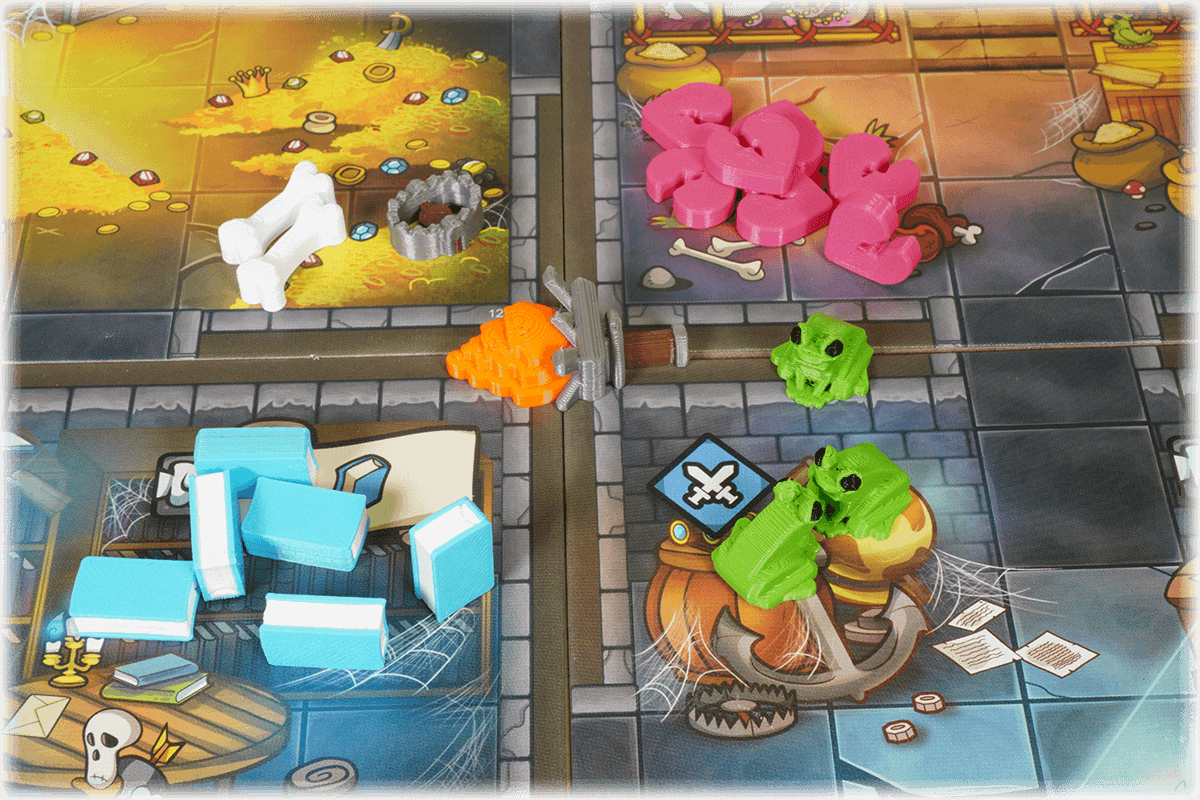KTHO-T-01 Token Helden müssen draußen bleiben Brettspiel Eurohell Ressourcen