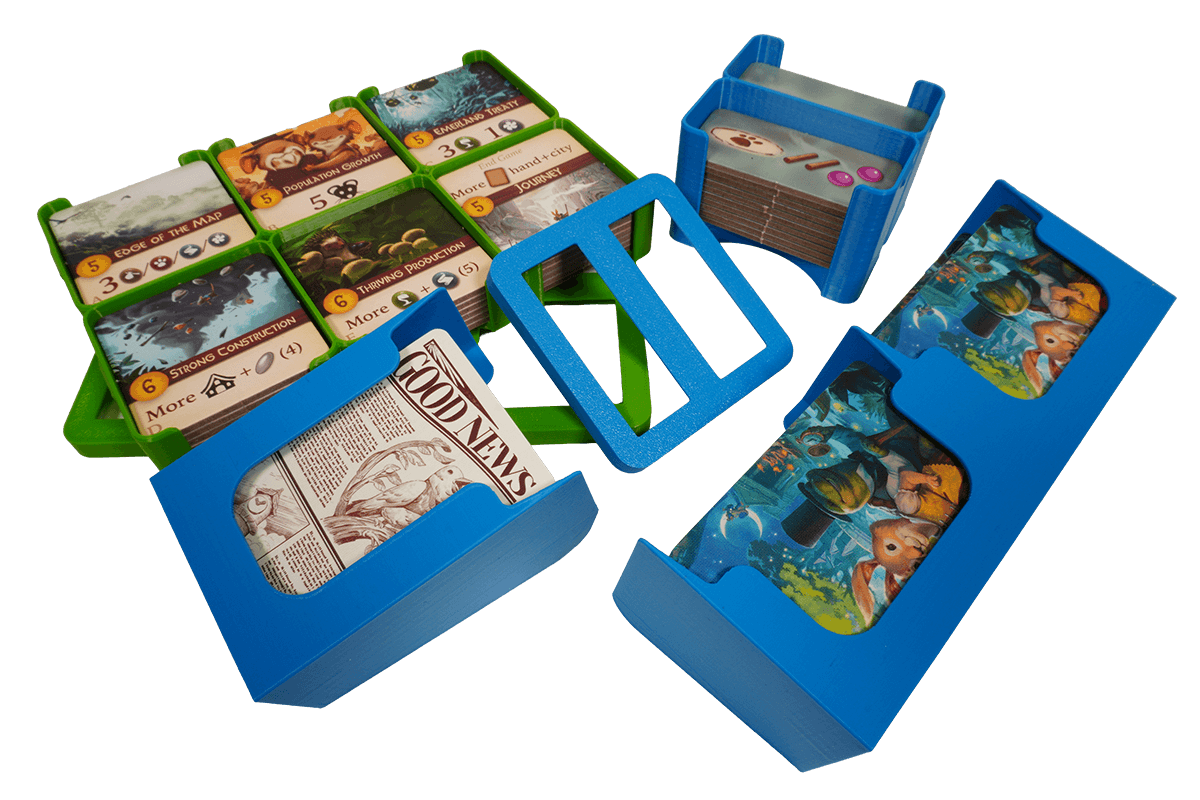 EVDD-I-01 Insert Everdell Duo Eurohell Brettspiel Karten Plättchen