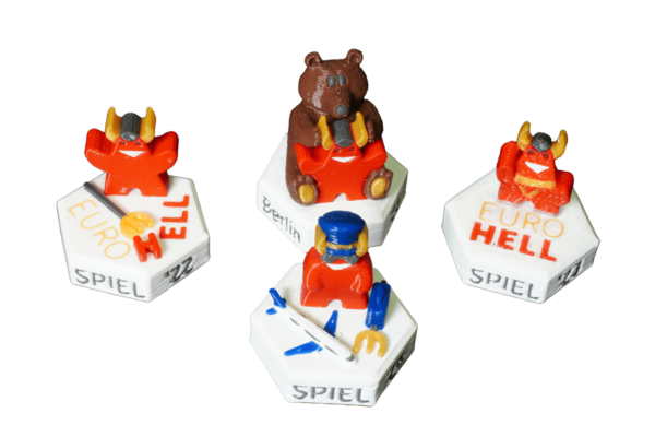 Spiel Messe Essen Eurohell Design Glücksbringer