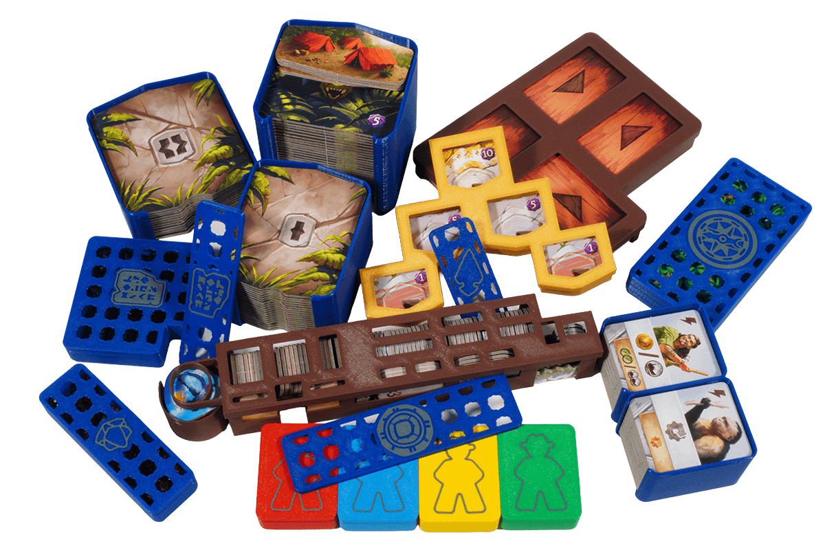 LRA-I-05 Insert Arnak Upgrade verschlungene Pfade Eurohell Brettspiel 1