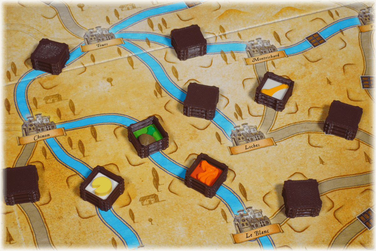 ORL-T-01 Token Orleans Brettspiel Eurohell Waren Spielplan