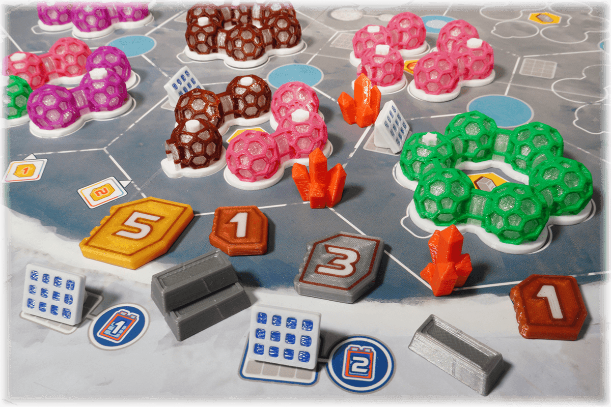 SB-T-02 Token Mondbasis Shackleton Brettspiel Eurohell Ressourcen Credits