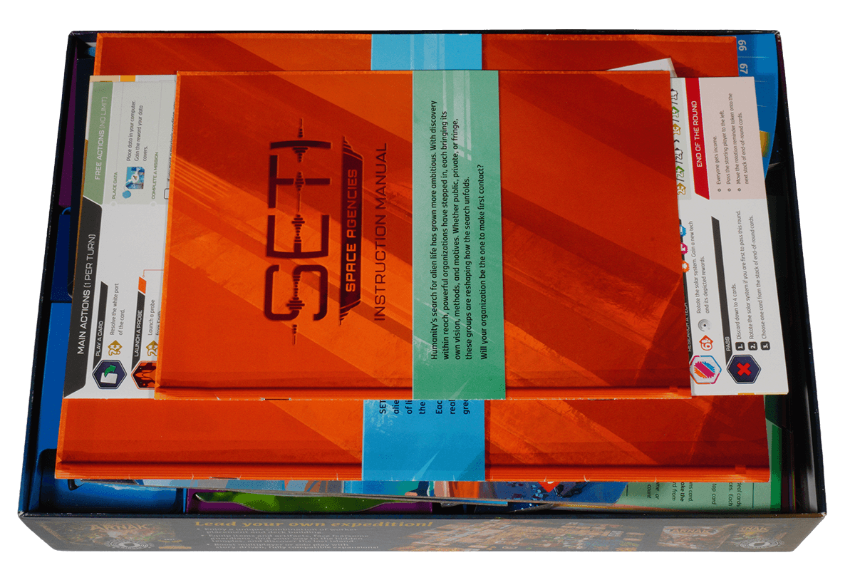 SETI-I-02 Insert SETI Eurohell Brettspiel 6