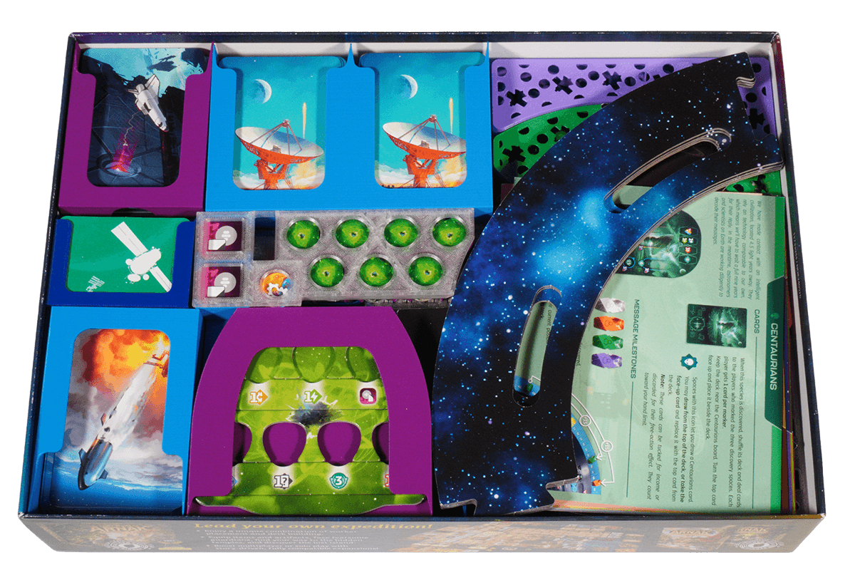 SETI-I-02 Organizer SETI Eurohell Brettspiel 4