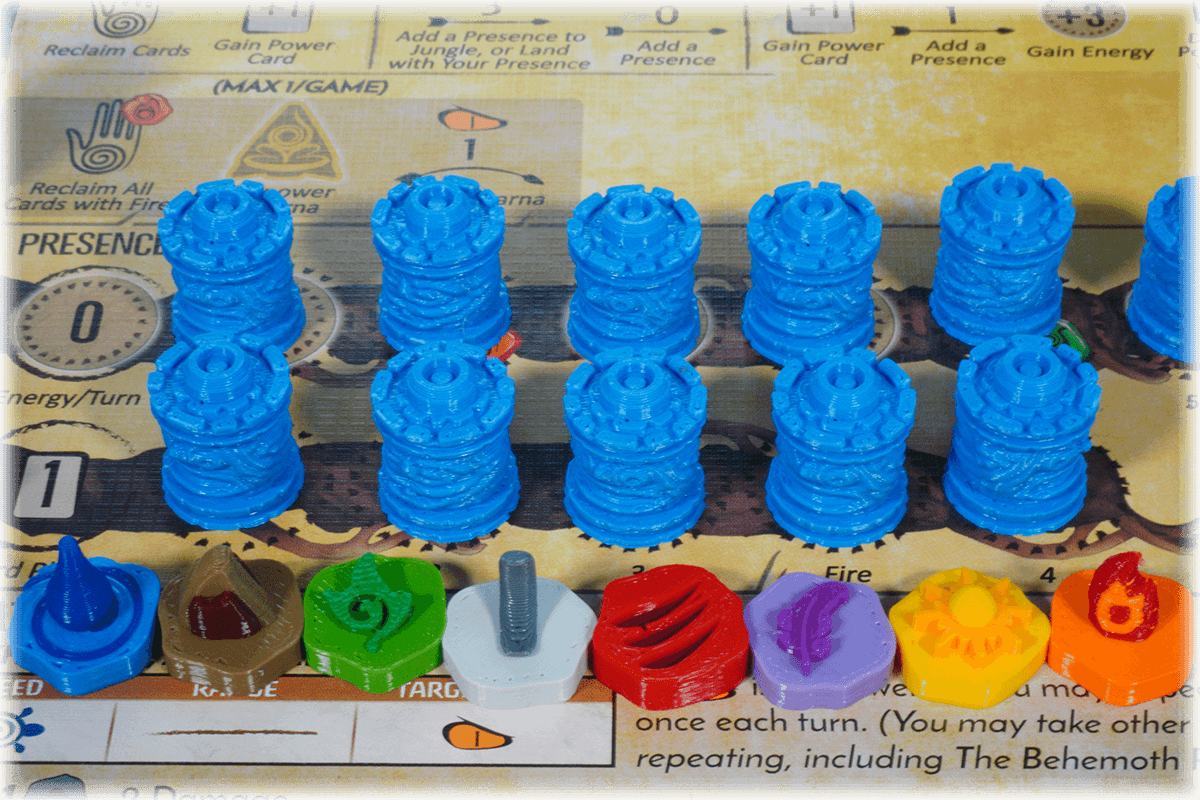 SPI-T-01 Token Spirit Island Brettspiel Eurohell Elements