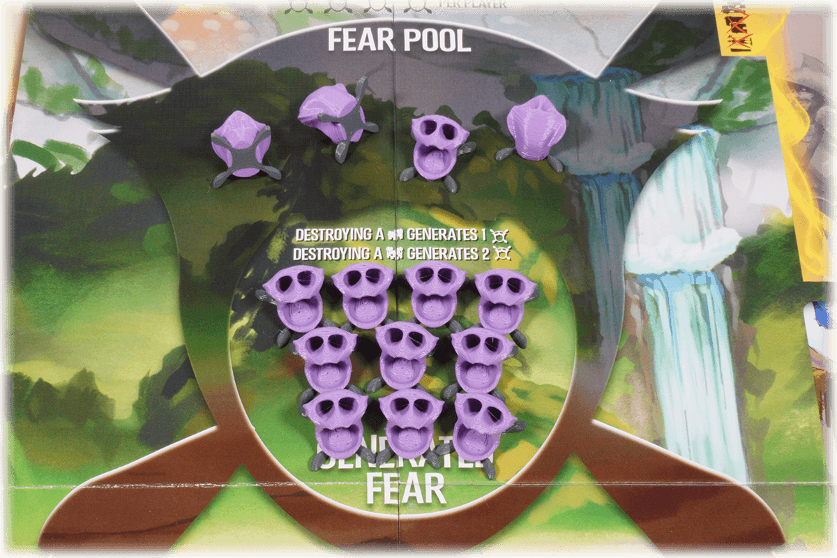 SPI-T-01 Token Spirit Island Brettspiel Eurohell Furcht