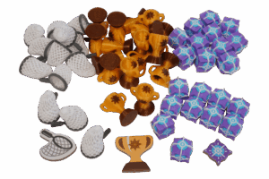 Token Wundersame Wesen Brettspiel Eurohell Design Energie, Kescher, Pokale