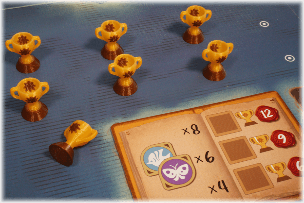 WOC-T-01 Token Wundersame Wesen Brettspiel Eurohell Pokale