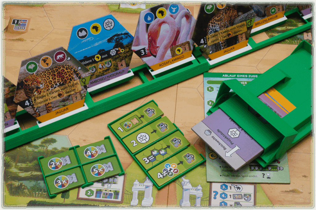 Eurohell Original Insert Artengarten Brettspiel Spieler