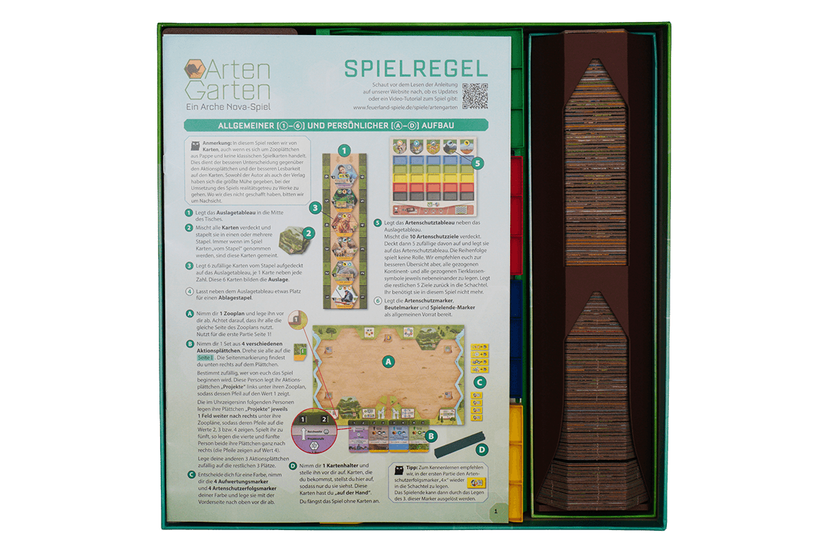 SCT-I-01 Insert Artengarten Eurohell Brettspiel 1