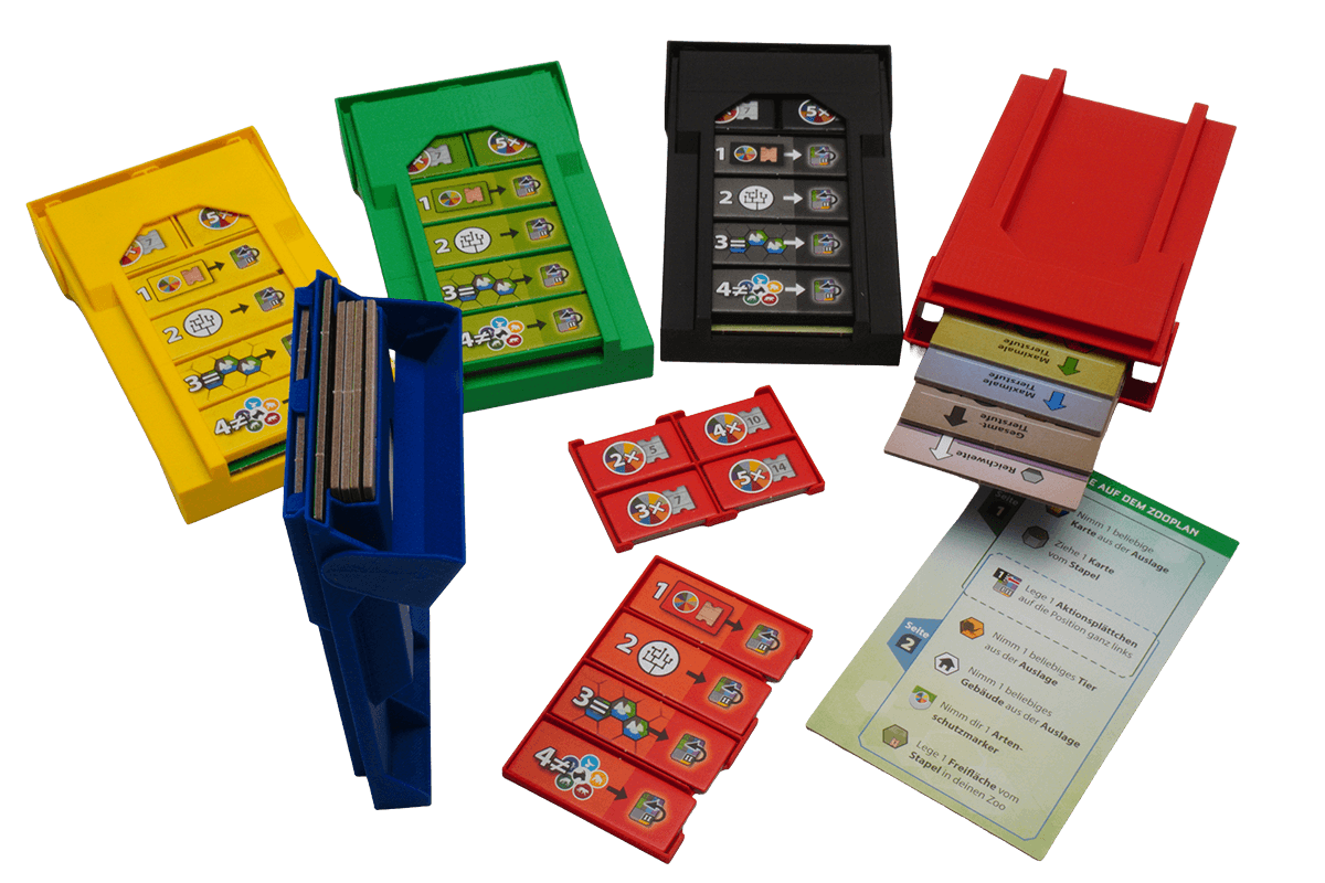 SCT-I-01 Insert Artengarten Eurohell Brettspiel Spieler