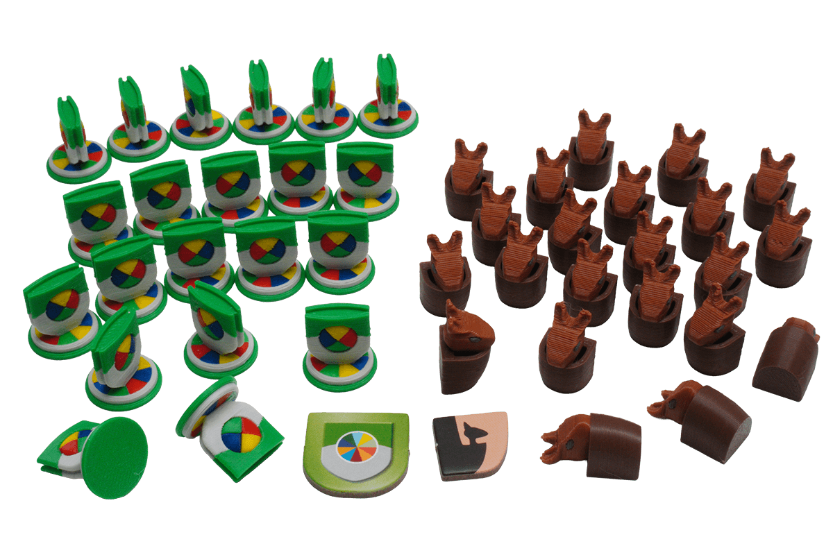 SCT-T-01 Token Artengarten Brettspiel Eurohell Design Beutel Artenschutz