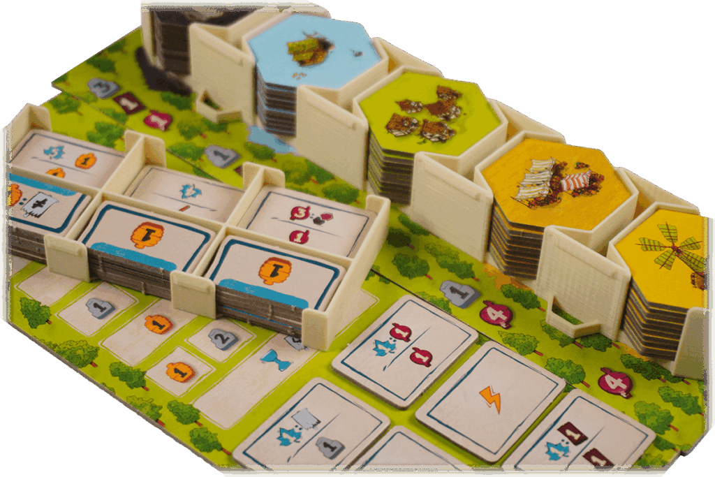 Eurohell Original Insert Emberleaf Brettspiel Gebäude Trophäen Boni