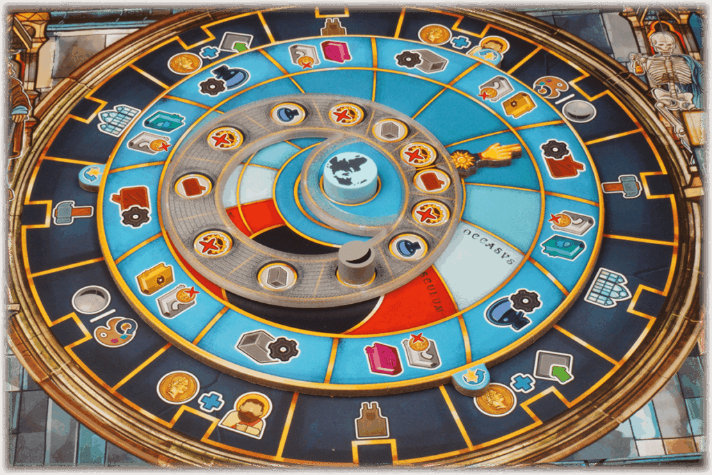 Eurohell Original Insert Horologium Orloj Brettspiel Overlay