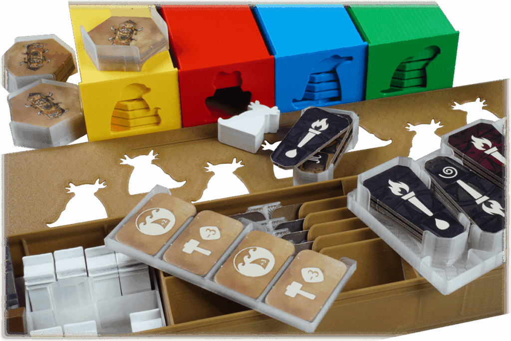 Eurohell Original Insert Sümpfe von Feya Brettspiel Aufbau
