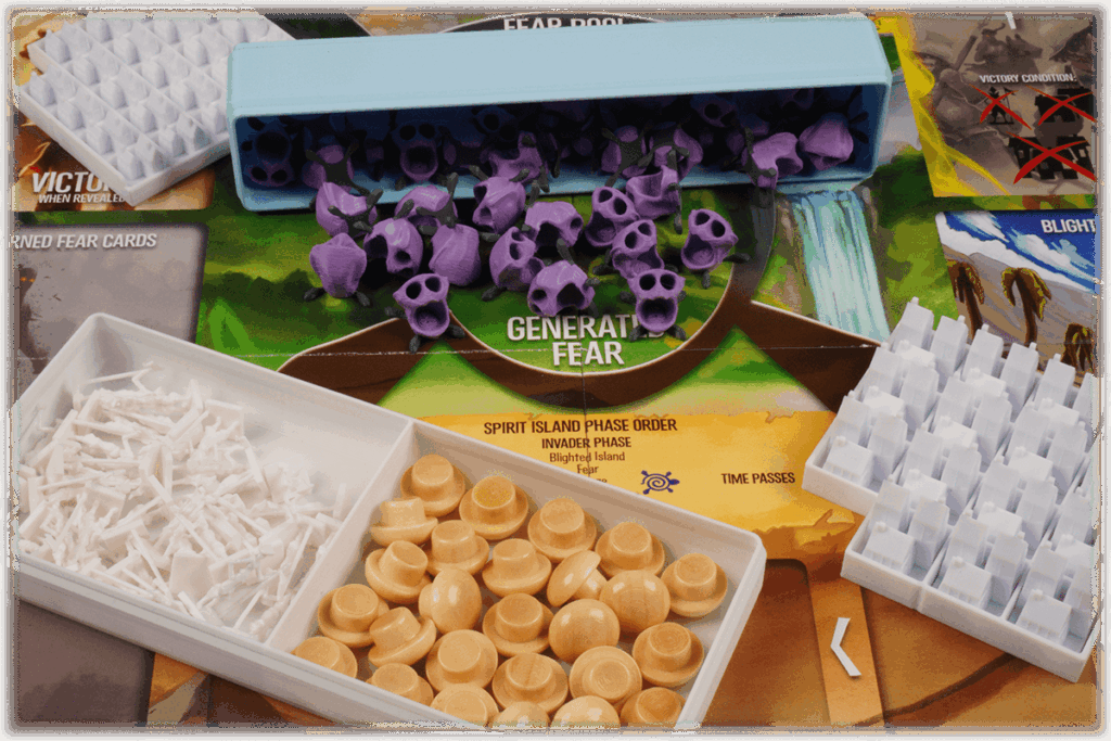 Eurohell Original Insert Spirit Island Brettspiel Furcht