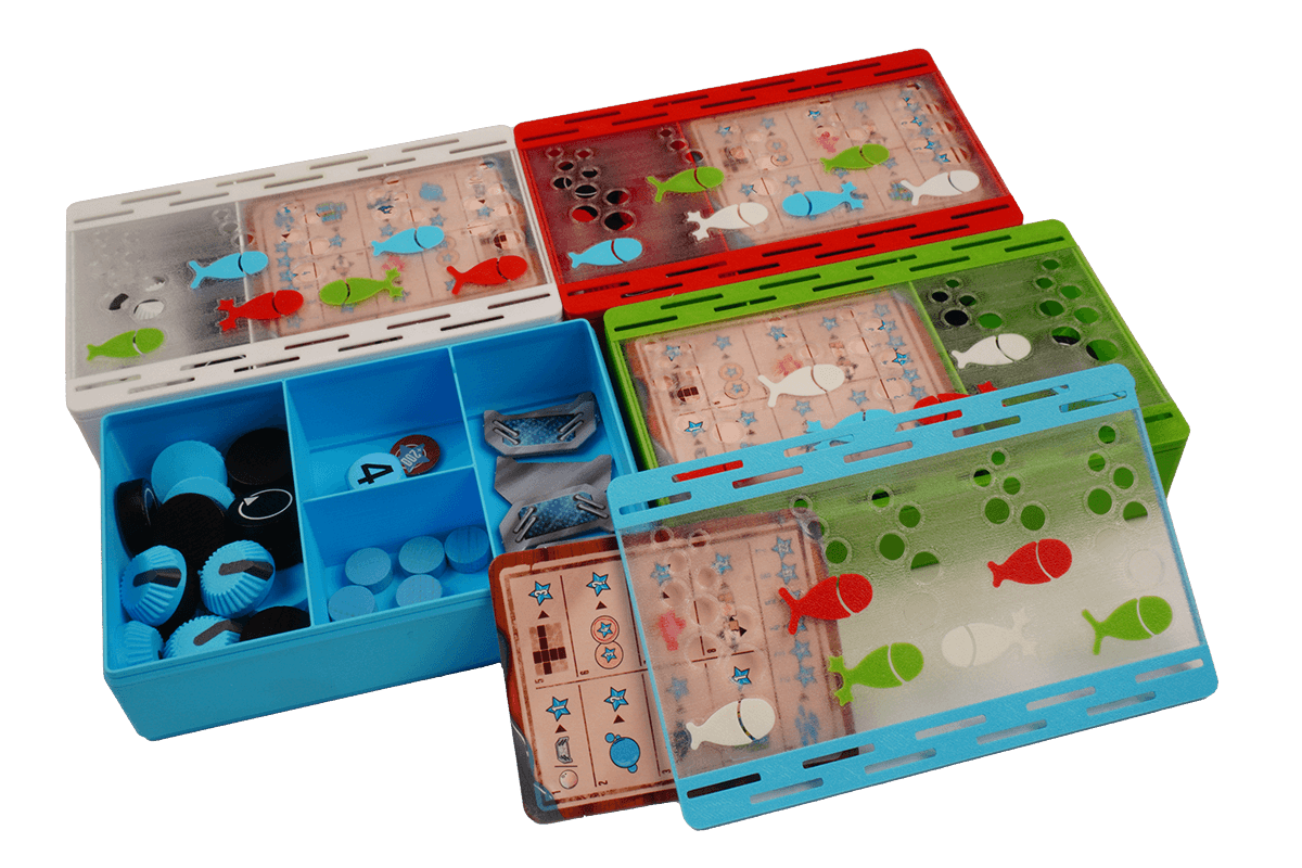 AQA-I-01 Insert Aquaria Eurohell Brettspiel Spieler