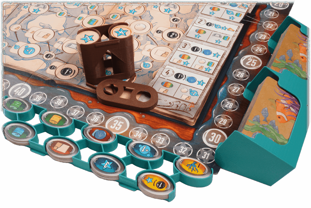 Eurohell Original Insert Aquaria Brettspiel Filter Bonus