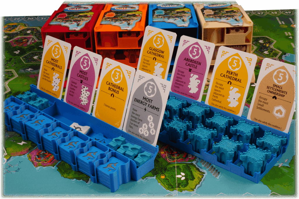 Eurohell Original Insert Rebirth Brettspiel Karten Spieler