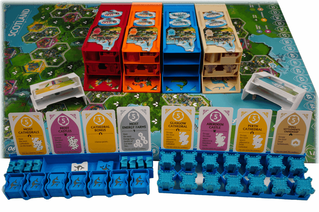 Eurohell Original Insert Rebirth Brettspiel Kartenablage