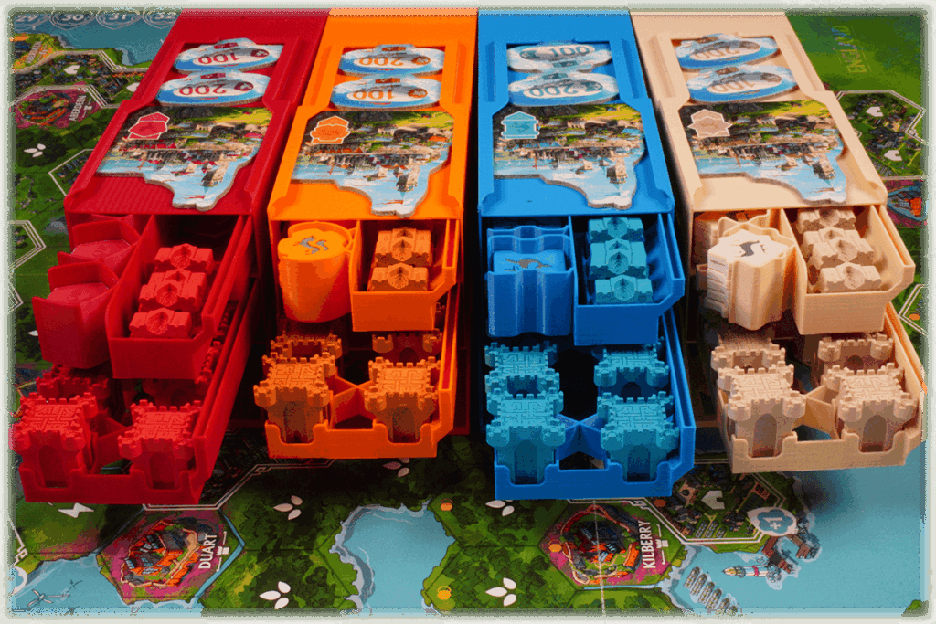 Eurohell Original Insert Rebirth Brettspiel Spieler