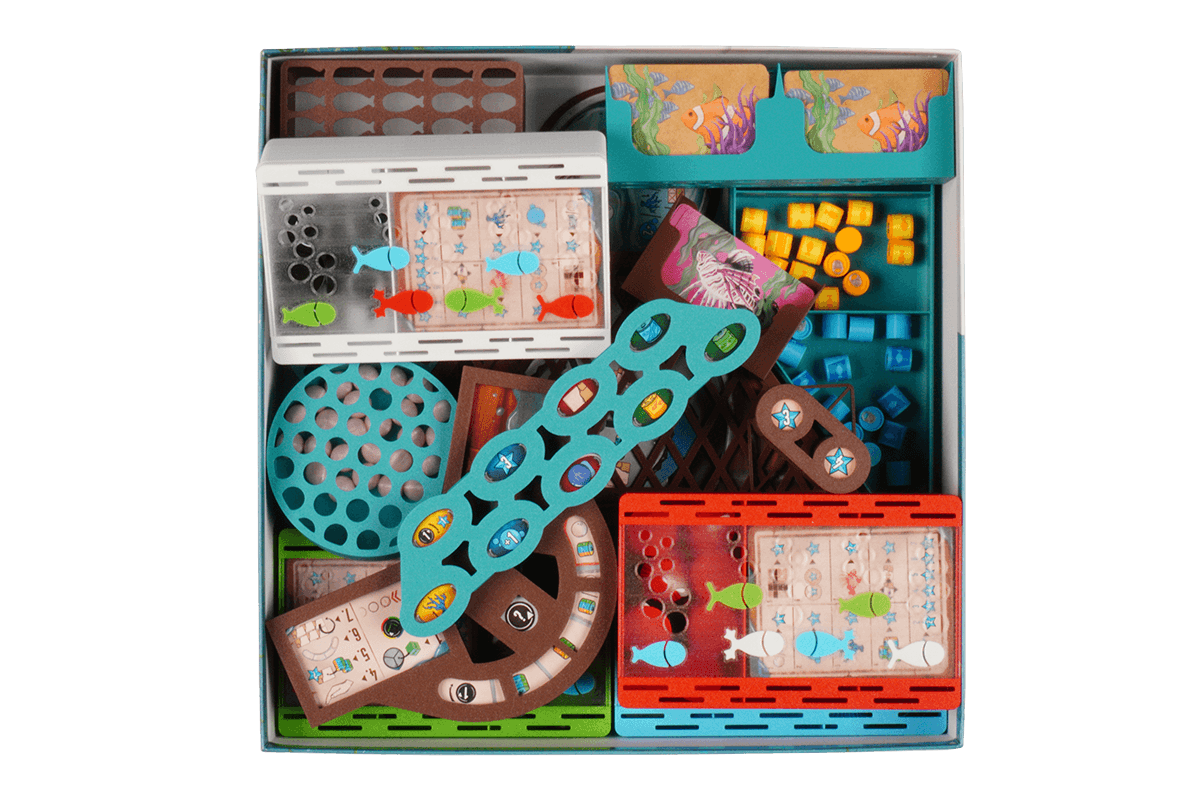 Insert Aquaria Eurohell Brettspiel