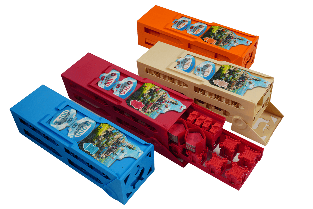 REB-I-01 Insert Rebirth Eurohell Brettspiel Spieler geschlossen