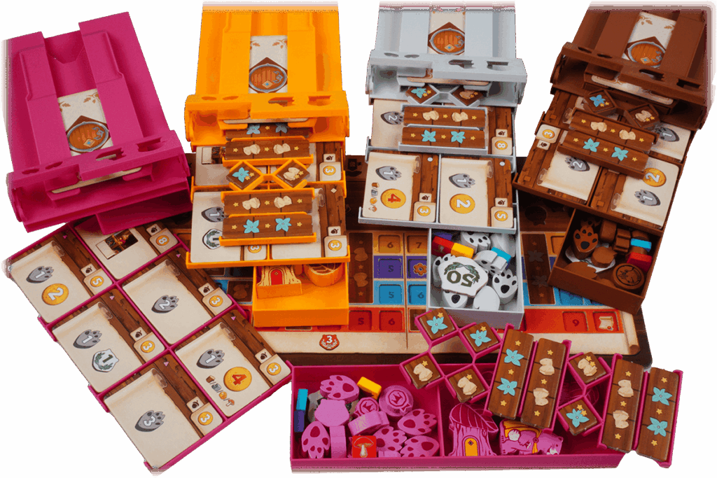 Eurohell Original Insert Kingdom Crossing Brettspiel Spieler