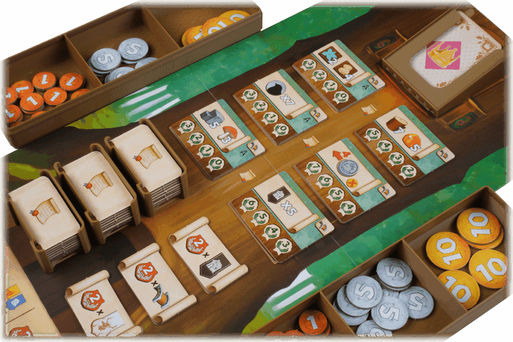 Eurohell Original Insert Kingdom Crossing Brettspiel Ziele