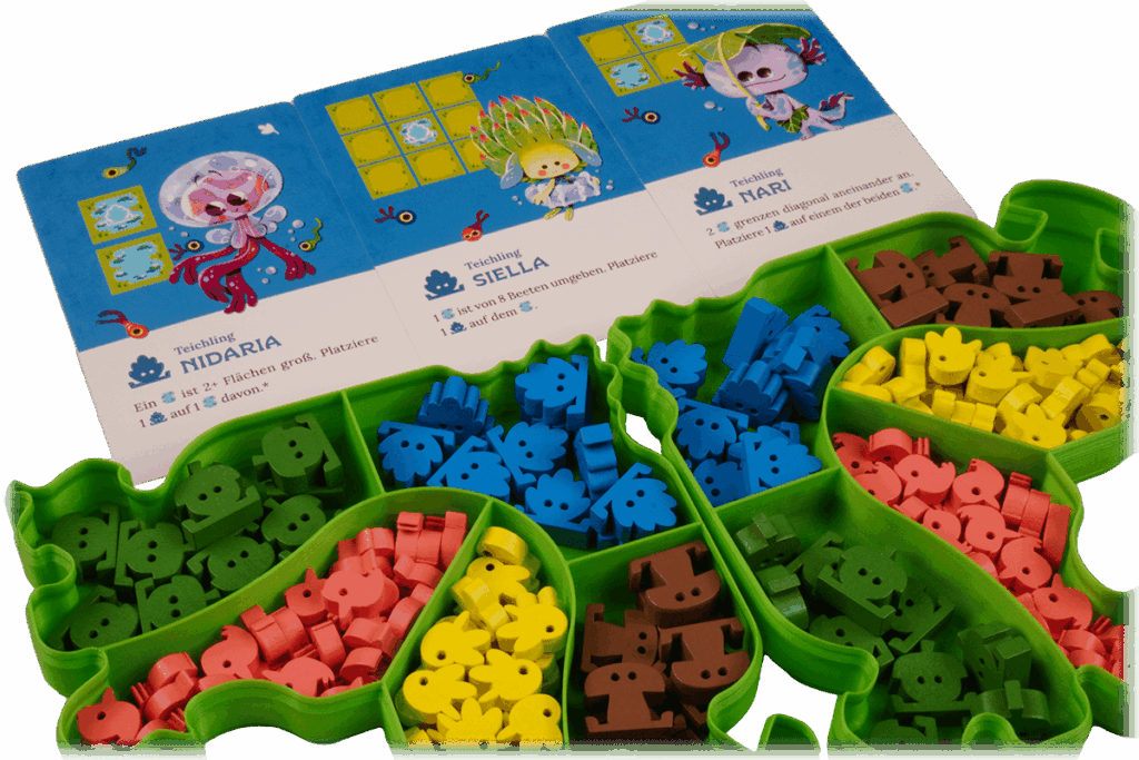 Eurohell Original Insert Wuselige Wiesen Brettspiel Figuren