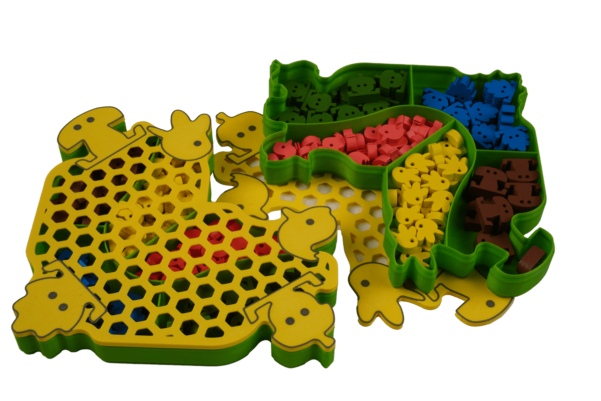 UTL-I-01 Insert Wuselige Wiesen Eurohell Brettspiel Figuren