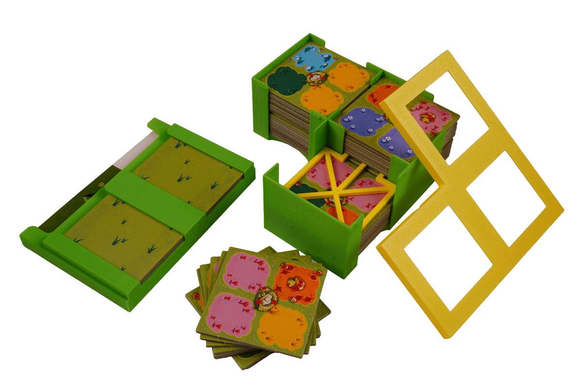 UTL-I-01 Insert Wuselige Wiesen Eurohell Brettspiel Wiesen