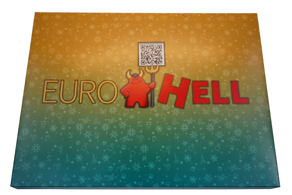 3D Token Brettspiel Adventskalender Eurohell Design hinten