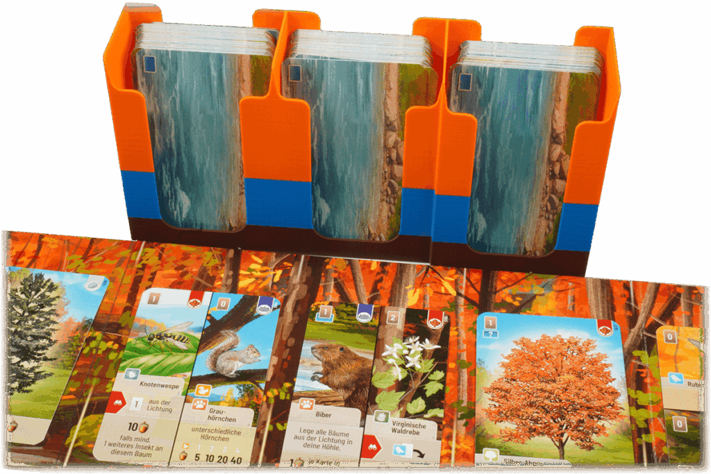 Eurohell Original Insert Mischwald Smoky Mountains Brettspiel Kartenspeicher